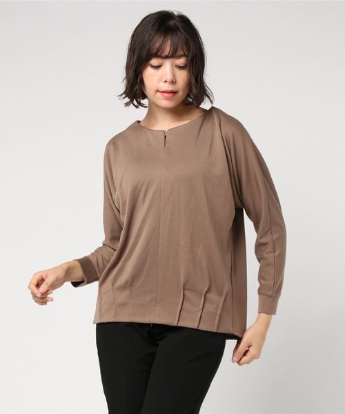 セール エムエフエディトリアルレディース M F Editorial Women ミラノリブ裾タック長袖プルオーバーtシャツ Tシャツ カットソー M F Editorial エムエフエディトリアル のファッション通販 Zozotown