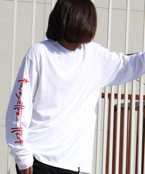 HUF(ハフ)の「HUF/ハフ FRAZETTA DEATH DEALER ロンT(Tシャツ/カットソー)」|ホワイト