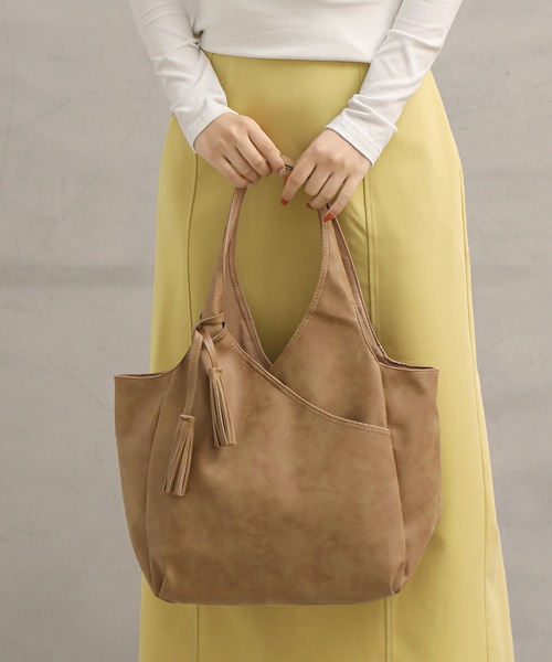 ALTROSE（アルトローズ）の「トートバッグ [ルース]（トートバッグ・レディース・ブラウン/アイボリー/キャメル/ブラック/グレー/ワイン/ベージュ/グレー系その他/ブラック系その他/ブラウン系その他・FREE）」の9枚目の写真