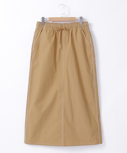 UNIVERSAL OVERALL（ユニバーサルオーバーオール）の「UNIVERSAL OVERALL ユニバーサルオーバーオール CHEF PAINTER LONG SKIRT シェフ ペインター ロングスカート（スカート・レディース・ベージュ/グレー/グレー系その他/オリーブ/オレンジ・M/L）」の14枚目の写真