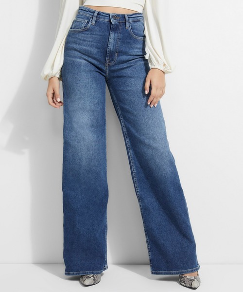 Super High Wide Leg Denim Pant Super High Wide Leg Denim Pant