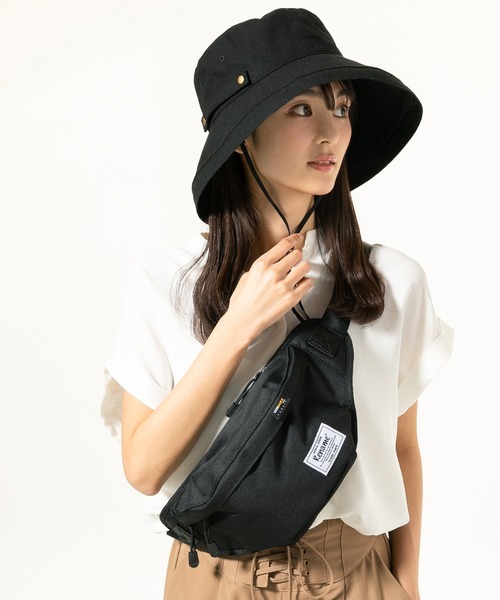 QUEENHEAD（クイーンヘッド）の「紐付きブリーズフレンチハット（ハット・レディース・ブラック/ベージュ/ネイビー/ブラウン/オフホワイト/マスタード/グレー系その他/ブラウン系その他/ライトブラウン・X-LARGE/XX-LARGE/FREE）」の20枚目の写真