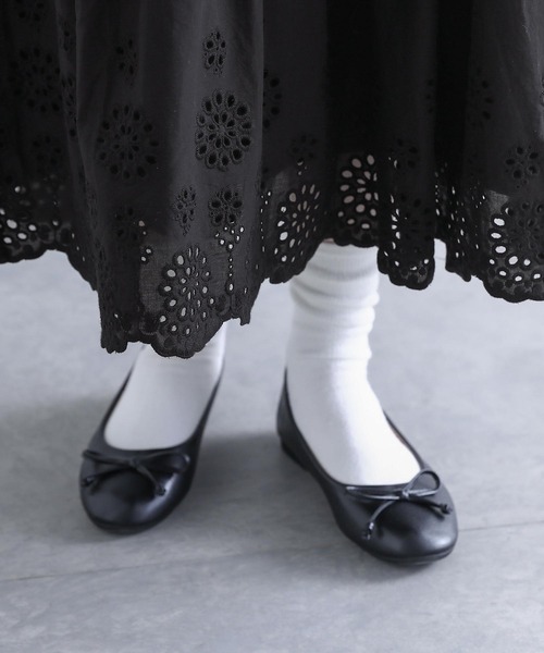 somari imagination（ソマリ イマジネーション）の「『コットンレースティアードワンピース』（ワンピース・レディース・ブラック/オフホワイト・1/2）」の22枚目の写真