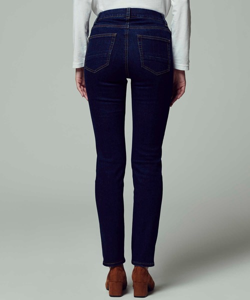 BACK NUMBER（バックナンバー）の「【BACK NUMBER】「SECRET LINE」 ハイライズスキニーデニムパンツ（デニムパンツ・レディース・ダークインディゴブルー/ライトインディゴブルー/ノンウォッシュ・L/M/S/XS）」の11枚目の写真