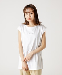 mystic | シルケットロゴノースリ(Tシャツ/カットソー)