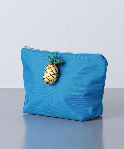 LUDLOW ポーチ キャビア Mサイズ Flex frame pouch M (Caviar)— LUDLOW