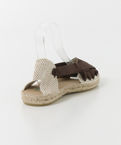 La Manual Alpargatera（マヌアル・アルパルガテラ）の「LA MANUAL ALPARGATERA　PINCHO ELASTICO PISO PEPE（サンダル・メンズ・ダークブラウン/ブラック/ホワイト・41/43/42）」の10枚目の写真