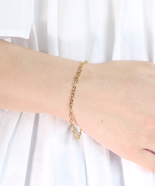 TONE SELECT GOODS（トーンセレクトグッズ）の「【vie】ステンレスブレスチェーンゴールド　レディース/医療用器具にも使われる最高級ステンレス316L使用（金属アレルギーフリー）（ブレスレット・レディース・その他1/その他2/その他3/その他4/その他5/その他6/その他7/その他8/その他11/その他12/その他13/その他17/その他18/その他15/その他10/その他9/その他14/その他16/その他19/その他21/その他20・FREE）」の6枚目の写真