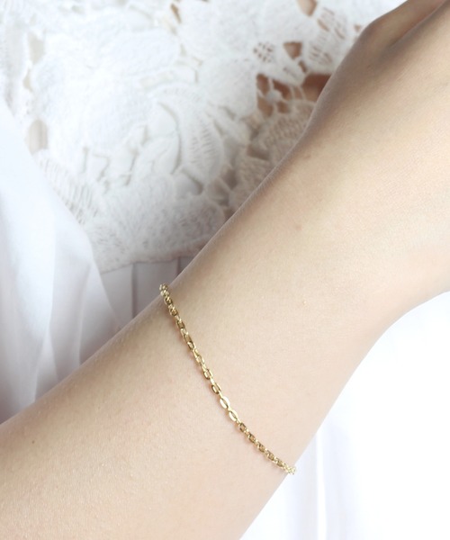 TONE SELECT GOODS（トーンセレクトグッズ）の「【vie】ステンレスブレスチェーンゴールド　レディース/医療用器具にも使われる最高級ステンレス316L使用（金属アレルギーフリー）（ブレスレット・レディース・その他1/その他2/その他3/その他4/その他5/その他6/その他7/その他8/その他11/その他12/その他13/その他17/その他18/その他15/その他10/その他9/その他14/その他16/その他19/その他21/その他20・FREE）」の18枚目の写真