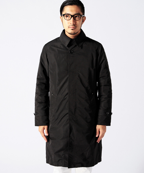 BEAMS(ビームス)の「◎BEAMS / Aライン ステンカラーコート(ステンカラーコート・メンズ・ブラック/ベージュ・X-LARGE/SMALL/LARGE/MEDIUM)」の7枚目の写真