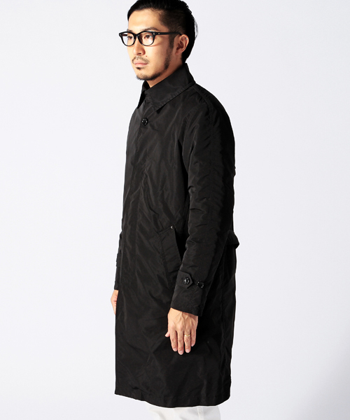 BEAMS(ビームス)の「◎BEAMS / Aライン ステンカラーコート(ステンカラーコート・メンズ・ブラック/ベージュ・X-LARGE/SMALL/LARGE/MEDIUM)」の8枚目の写真