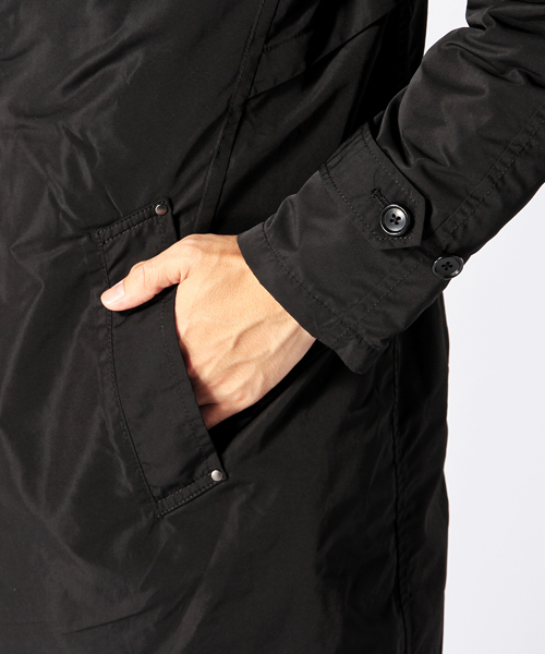 BEAMS(ビームス)の「◎BEAMS / Aライン ステンカラーコート(ステンカラーコート・メンズ・ブラック/ベージュ・X-LARGE/SMALL/LARGE/MEDIUM)」の14枚目の写真