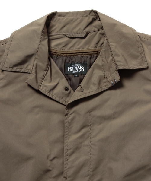 BEAMS(ビームス)の「◎BEAMS / Aライン ステンカラーコート(ステンカラーコート・メンズ・ブラック/ベージュ・X-LARGE/SMALL/LARGE/MEDIUM)」の17枚目の写真