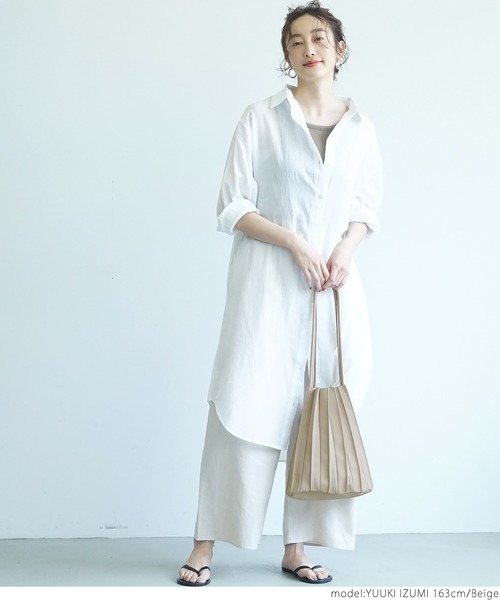 coca（coca）（コカ）の「プリーツカヌレバッグ（トートバッグ・レディース・カーキ/ベージュ/ブラック・ONE SIZE）」の7枚目の写真