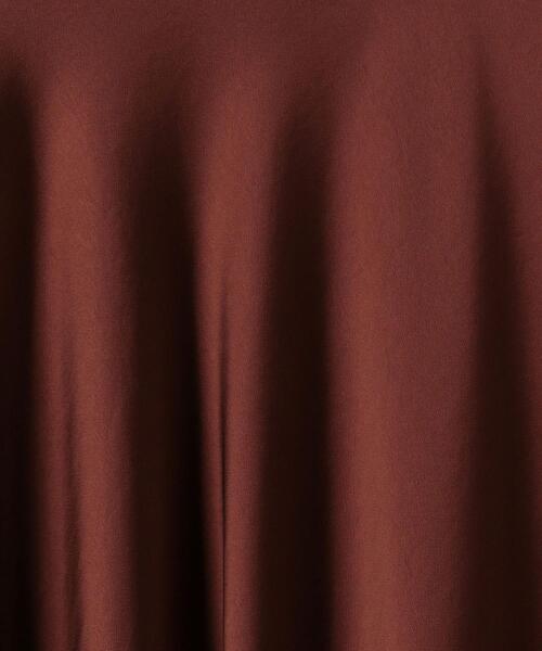 UNITED ARROWS(ユナイテッドアローズ)の「UWFM TA/P サテン マキシスカート 20FW(スカート・レディース・オリーブ/ダークブラウン/ナチュラル・40/38/36)」の14枚目の写真