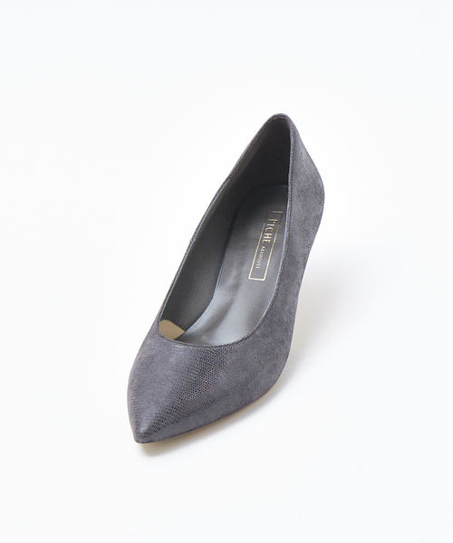 PICHE ABAHOUSE（ピシェ アバハウス）の「《CUSTOM》5cm最高パンプス　アッパー同素材ヒール（パンプス・レディース・グレイッシュベージュ/チョコ/グリーン/ブラウン/グレー/その他/チャコールグレー・38/34/35/40/37/39/36/33）」の8枚目の写真