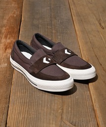 CONVERSE CS LOAFER SK (コンバース ローファー)(BROWN)(34200411)