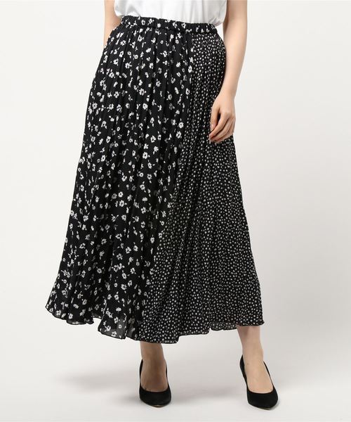 AMERICAN HOLIC（アメリカンホリック）の「段々プリーツロングスカート　＊〇（スカート・レディース・パープル/ブルー系その他3/その他14/ブラック系その他・FREE）」の3枚目の写真