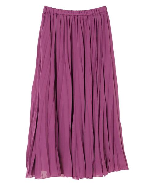 AMERICAN HOLIC（アメリカンホリック）の「段々プリーツロングスカート　＊〇（スカート・レディース・パープル/ブルー系その他3/その他14/ブラック系その他・FREE）」の18枚目の写真