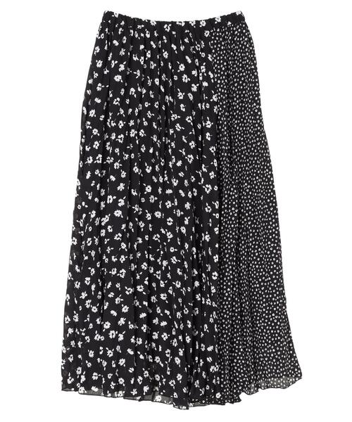 AMERICAN HOLIC（アメリカンホリック）の「段々プリーツロングスカート　＊〇（スカート・レディース・パープル/ブルー系その他3/その他14/ブラック系その他・FREE）」の19枚目の写真