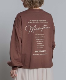 WEGO | WEGO/ボリュームスリーブプリントロングTシャツ(Tシャツ/カットソー)