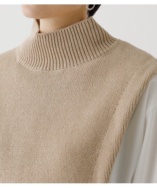 AZUL by moussy（アズールバイマウジー）の「2WAY KNIT VEST SET