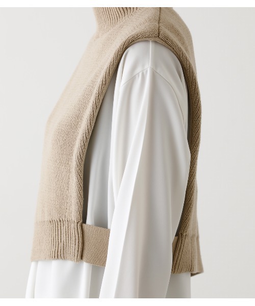 AZUL by moussy（アズールバイマウジー）の「2WAY KNIT VEST SET