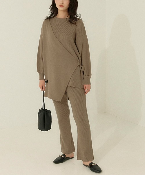 セール レイヤード風ニットセットアップ ニット セーター Auli アウリィ のファッション通販 Zozotown