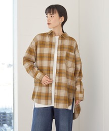 AMERICAN HOLIC | バックタックシャツチュニック ＊(シャツ/ブラウス)