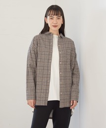 バックタックシャツチュニック *