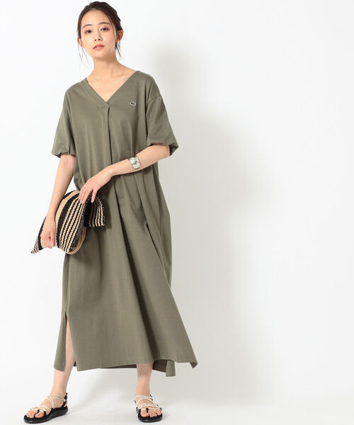 ☆美品☆ LACOSTE × B:MING by BEAMS コラボワンピース B:MING by BEAMS（ビーミング by ビームス）【別注】LACOSTE