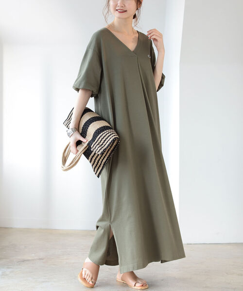 LACOSTE × B:MING by BEAMS / 別注 ノースリーブ ワンピース