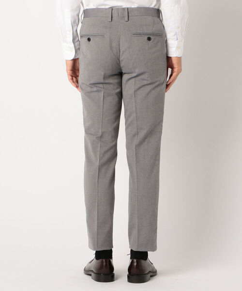 NOLLEY'S goodman（ノーリーズグッドマン）の「綿麻 スリムフィット スラックス パンツ (※吸水速乾 COOLMAX(R)素材使用 )（スラックス・メンズ・ベージュ/ネイビー/グレー/オレンジ/ブルー・S/M/L/XL）」の16枚目の写真