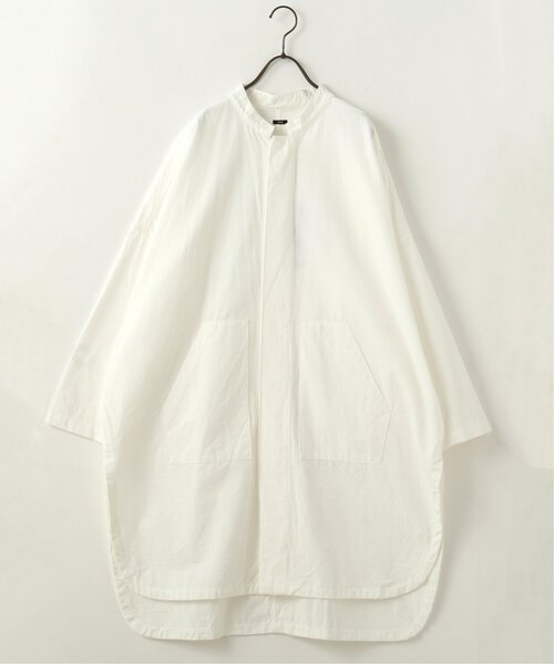 MJUKA.（ミューカ）の「スタンドカラーポンチョ（その他アウター・レディース・オフホワイト/カーキ・FREE）」の3枚目の写真