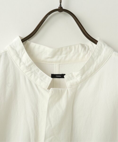 MJUKA.（ミューカ）の「スタンドカラーポンチョ（その他アウター・レディース・オフホワイト/カーキ・FREE）」の4枚目の写真