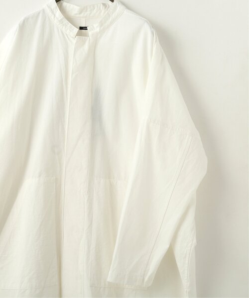 MJUKA.（ミューカ）の「スタンドカラーポンチョ（その他アウター・レディース・オフホワイト/カーキ・FREE）」の5枚目の写真