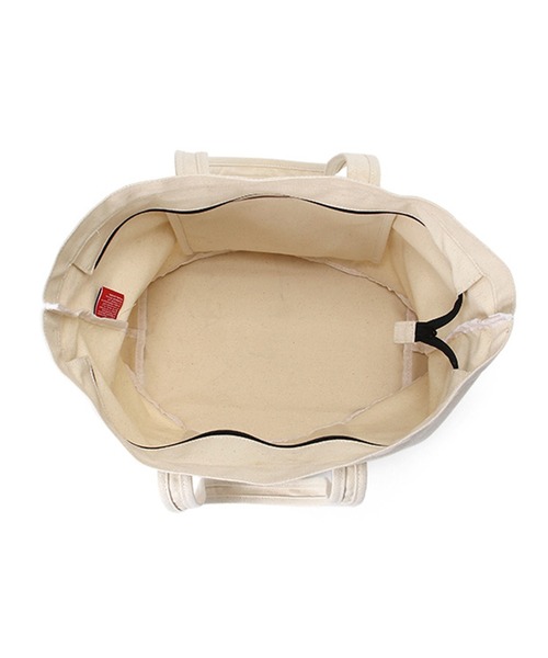 Manhattan Portage（マンハッタンポーテージ）の「Botanical Crown Tote Canvas Lite（トートバッグ・メンズ・ナチュラル/ダークネイビー・LARGE）」の12枚目の写真