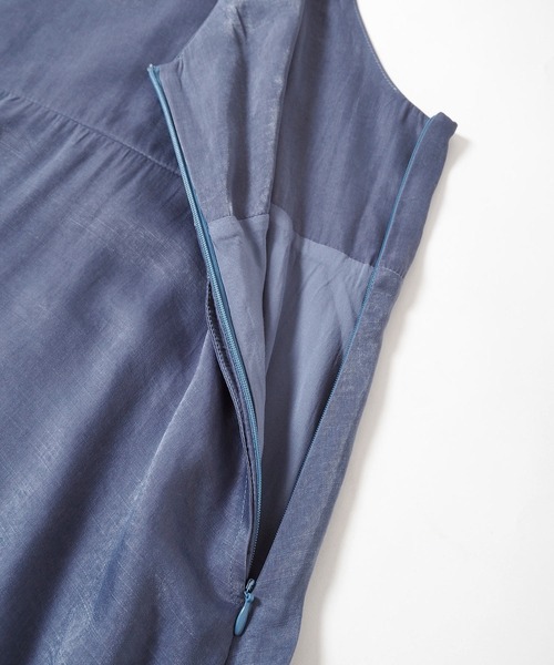 Crisp(クリスプ)の「ラスターフレアキャミワンピース(ワンピース・レディース・ミント/ネイビー・FREE)」の22枚目の写真