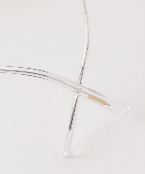 KANEKO OPTICAL（カネコオプティカル）の「UNITED ARROWS by KANEKO OPTICAL Oscar/アイウェア MADE IN JAPAN（メガネ・メンズ・その他1/ブラック・FREE）」の6枚目の写真