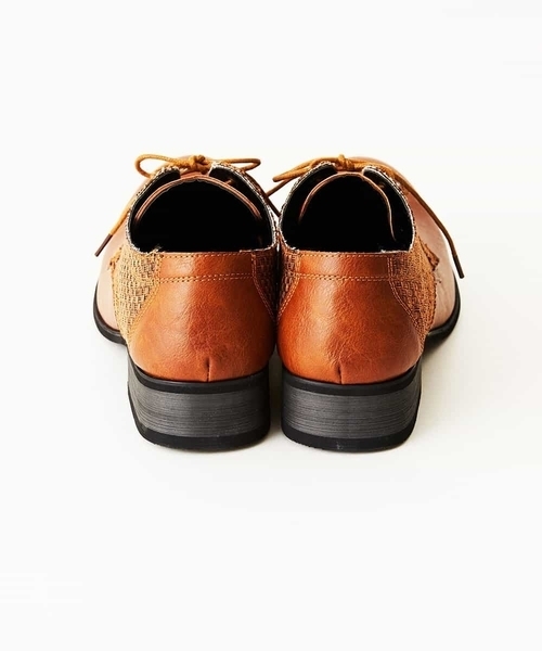 MK MICHEL KLEIN HOMME （エムケーミッシェルクランオム）の「コンビプレーントゥ（ドレスシューズ・メンズ・ブラック/サンドベージュ・26/25.5/26.5）」の8枚目の写真