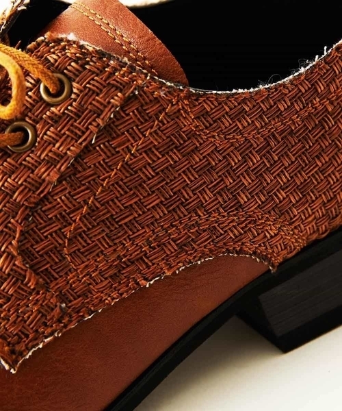 MK MICHEL KLEIN HOMME （エムケーミッシェルクランオム）の「コンビプレーントゥ（ドレスシューズ・メンズ・ブラック/サンドベージュ・26/25.5/26.5）」の5枚目の写真