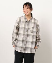 Samansa Mos2 | リネンゆるシャツ(シャツ/ブラウス)