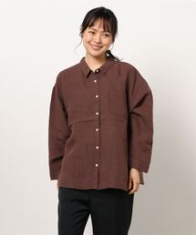 Samansa Mos2 | リネンゆるシャツ(シャツ/ブラウス)