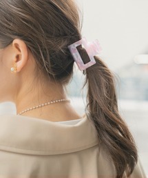 Heather | シェルカラーバンスクリップ　946731(バレッタ/ヘアクリップ)