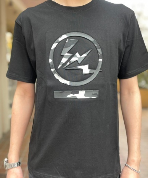 qwerty（クワーティ）の「qwerty (クワーティ) Circle Emboss Hide Como Tシャツ（Tシャツ/カットソー・メンズ・ホワイト/ブラック・MEDIUM/LARGE/X-LARGE）」の5枚目の写真