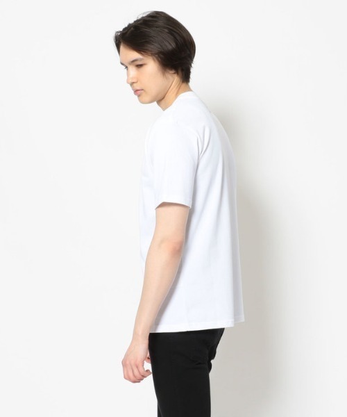 qwerty（クワーティ）の「qwerty (クワーティ) Circle Emboss Hide Como Tシャツ（Tシャツ/カットソー・メンズ・ホワイト/ブラック・MEDIUM/LARGE/X-LARGE）」の12枚目の写真