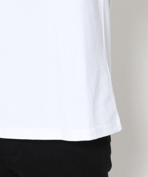 qwerty（クワーティ）の「qwerty (クワーティ) Circle Emboss Hide Como Tシャツ（Tシャツ/カットソー・メンズ・ホワイト/ブラック・MEDIUM/LARGE/X-LARGE）」の16枚目の写真