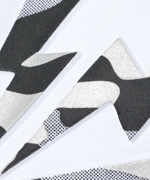 qwerty（クワーティ）の「qwerty (クワーティ) Circle Emboss Hide Como Tシャツ（Tシャツ/カットソー・メンズ・ホワイト/ブラック・MEDIUM/LARGE/X-LARGE）」の18枚目の写真