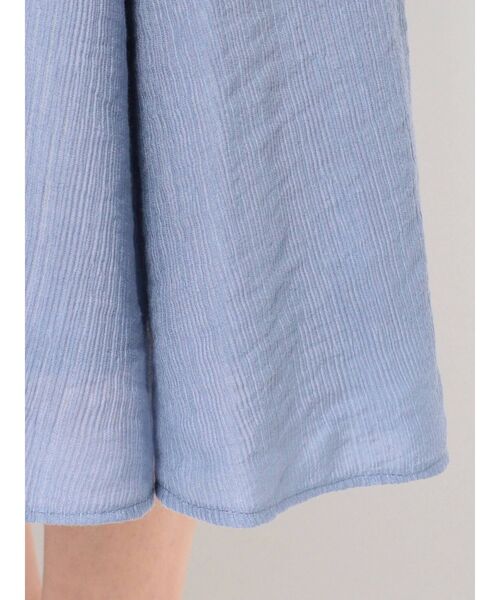 LAGUNAMOON(ラグナムーン)の「楊柳カシュクールワンピース(ワンピース・レディース・アイボリー/グリーン系その他/ブルー・SMALL/MEDIUM)」の16枚目の写真