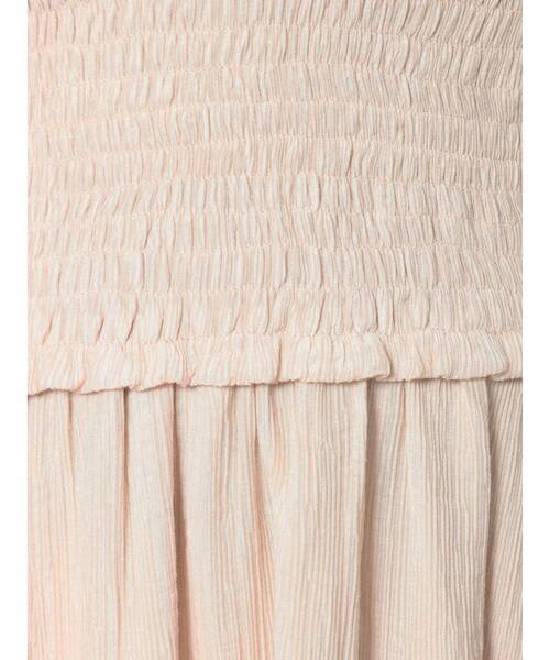 LAGUNAMOON(ラグナムーン)の「楊柳カシュクールワンピース(ワンピース・レディース・アイボリー/グリーン系その他/ブルー・SMALL/MEDIUM)」の6枚目の写真